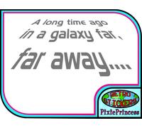 Star Wars M Adesivo Vinile Muro Poster Arte Camera Auto Camion Laptop Console