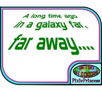 Star Wars M Adesivo Vinile Muro Poster Arte Camera Auto Camion Laptop Console