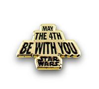 Star Wars Maggio The Fourth Be With You Pin Color Oro Edizione Collettore Pin