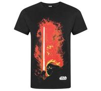 Star Wars - Maglietta a maniche corte con Darth Vader e Lightsaber - (NS4120)