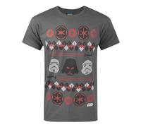 Star Wars - Maglietta a maniche corte natalizia con Darth Vader - Uomo (NS4036)