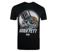 Star Wars Maglietta Boba Fett Retrò Uomo (TV876)