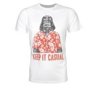 Star Wars Maglietta Casual Darth Vader Uomo (NS5548)