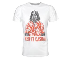 Star Wars Maglietta Casual Darth Vader Uomo (NS5548)