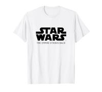 Star Wars - Maglietta con logo The Empire Strikes Back Movie Maglietta