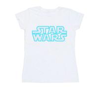 Star Wars Maglietta Logo con Segno al Neon Donna (BI41089)