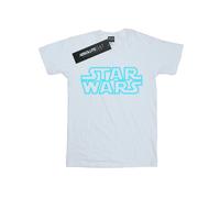 Star Wars Maglietta Logo con Segno al Neon Uomo (BI46161)