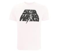 Star Wars Maglietta Logo Retrò Uomo (TV452)