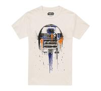 Star Wars Maglietta R2-D2 Goccia di Vernice Uomo (TV5115)