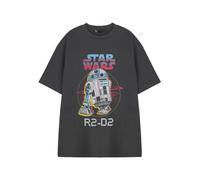 Star Wars Maglietta R2-D2 Maniche Corte Uomo