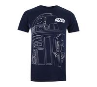 Star Wars Maglietta R2-D2 Outline Ragazzi (TV457)
