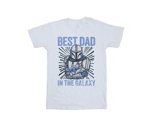 Star Wars Mandalorian Best Dad Galaxy Maglietta Galassia Uomo (BI52005)