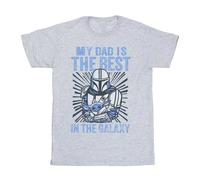 Star Wars Mandalorian Best Dad Maglietta Uomo (BI52007)