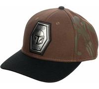 Star Wars Mandalorian Grogu Snapback Pre-Curvato Bioworld Marrone