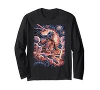 Star Wars Mandalorian Oil Painting Mando Maglia a Manica