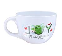 Star Wars Mandaloriano Joy Della Galassia 24 Once Tazza Di Ceramica Per Zuppa