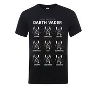 Star Wars Many Faces Of Darth Vader Maglietta Ragazzi (BI1041)