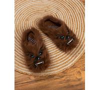 Star Wars Marrone Chewbacca Pantofole Mule Uomini
