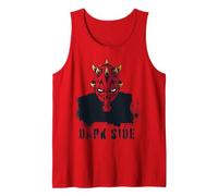 Star Wars Maul Shadow Lord Dark Side Maul Spray Paint Text Canotta