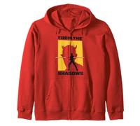 Star Wars Maul Shadow Lord from The Shadows Two Silhouettes Felpa con Cappuccio
