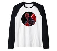 Star Wars Maul Shadow Lord Sith Darth Maul Ready To Attack Maglia con Maniche Raglan