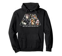 Star Wars May The 4th May The Fourth Be with You A New Hope Felpa con Cappuccio