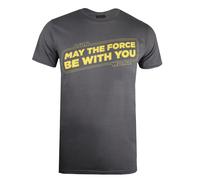 Star Wars May The Force Be With You Maglietta Uomo (TV1472)