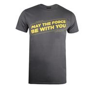 Star Wars May The Force Be With You Maglietta Uomo (TV1472)