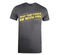 Star Wars May The Force Be With You Maglietta Uomo (TV1472)