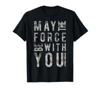 Star Wars May The Force Be With You Scrambled Maglietta