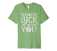 Star Wars May The Luck Be With You St. Patrick's Day Premium T-Shirt