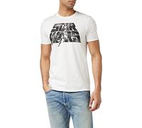 Star Wars Men's Retro Logo T-Shirt, White, X-Large