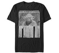 STAR WARS Men's Words of Wisdom T-Shirt,