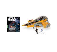 Star Wars Micro Galaxy Squadron Anakin Skywalker Jedi Interceptor Mystery Bundle - Veicoli di rmatura leggera da 3 pollici e classe scout con accessori
