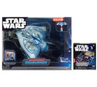Star Wars Micro Galaxy Squadron Combo Pack con 1 serie Blind Box (Gungan Bongo Submarine Episodio 1 Collection)