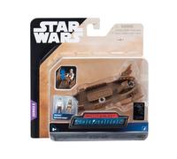 Star Wars Micro Galaxy Squadron Desert Skiff Vehicle con personaggi di Han Solo e Nikto Guard, 3 pollici