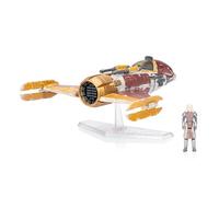 STAR WARS Micro Galaxy Squadron Fiend Fighter - Veicolo da 12,7 cm con micro figura accessorio da 1"