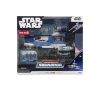 Star Wars™ Micro Galaxy Squadron Rebel U-wing Starfighter - Veicolo da 12 pollici con ali pieghevoli e quattro accessori per micro figure da 1"