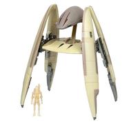 Star Wars Micro Galaxy Squadron Vulture Droid Mystery Bundle - Veicolo da 7,6 cm e veicolo da 6,3 cm con accessori per micro figure