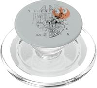 Star Wars Millennium Falcon Schematic PopSockets PopGrip per MagSafe