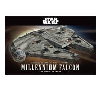 Bandai Star Wars Episode Vii Model Kit Illennium Falcon 1/144 M Grigio