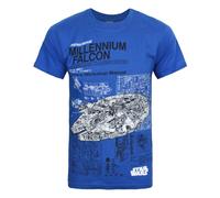 Star Wars Millennium Falcon Uomini Piccolo T-shirt a maniche corte