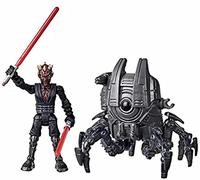 Star Wars Mission Fleet Gear Class Darth Maul Sith Sonda Pursuit 6,5 pollici Scala Figura e Veicolo, Giocattoli per bambini dai 4 anni in su