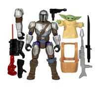 Star Wars Hasbro MixMashers, Il Mandaloriano e Grogu, set di action figure e accessori personalizzabili da mischiare e abbinare