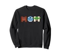 Star Wars Mom Character Letters Family Trip Matching Gift Felpa