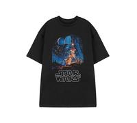 Star Wars Nero Vintage T-shirt a maniche corte Uomini