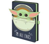 Star Wars Notebook Premium A5 The Mandalorian (I'm All Ears Crib)