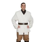 Star Wars Obi Wan Kenobi Costume Jedi tunica e pantaloni ottima qualità da UK