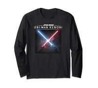 Star Wars: Obi-Wan Kenobi Crossed Lightsabers Poster Maglia a Manica