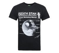 Star Wars Official - Maglietta a maniche corte Death Star - Uomo (NS4939)